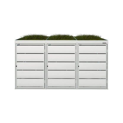 Mülltonnenbox P.BASE • 3 Tonnen