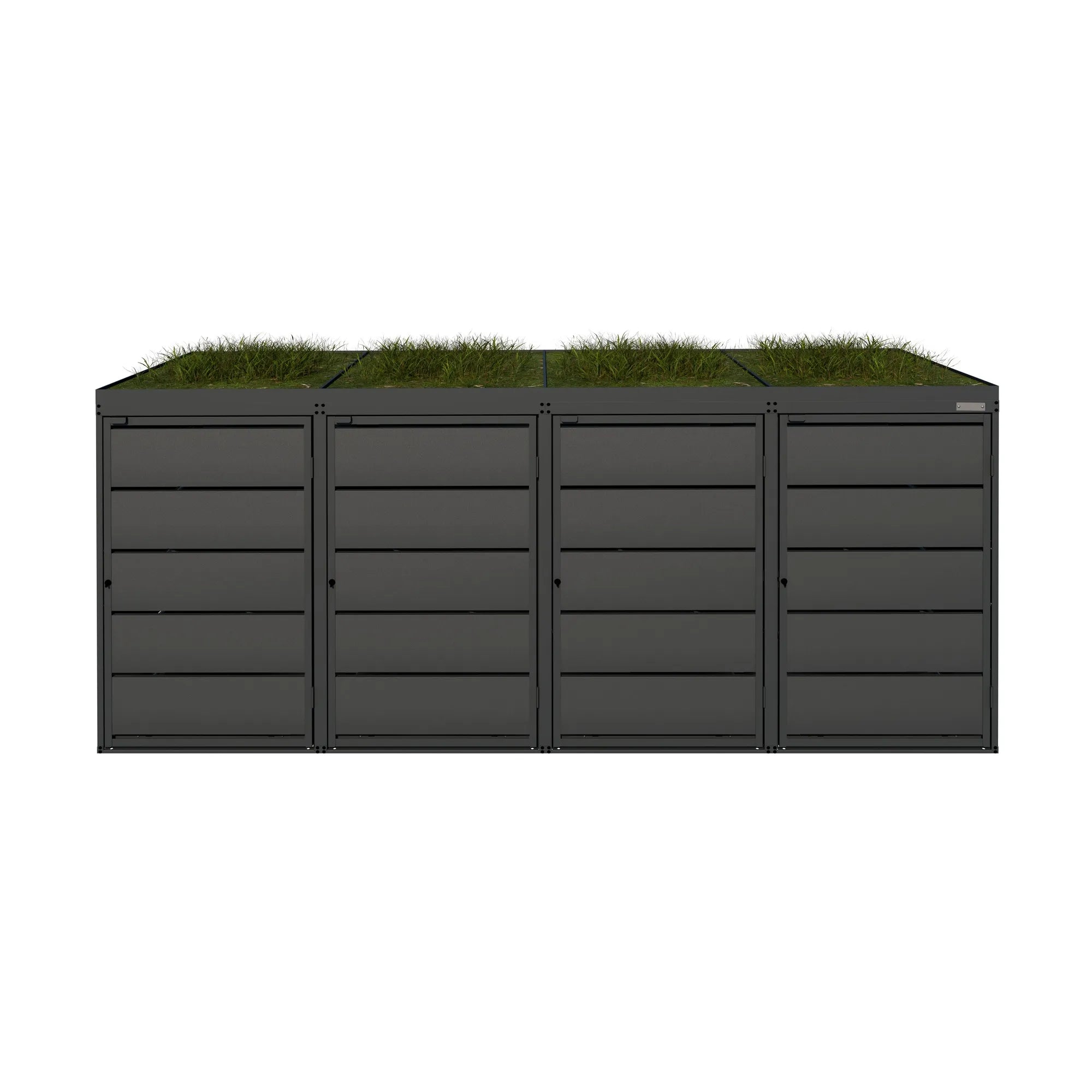 Mülltonnenbox P.BASE • 4 Tonnen