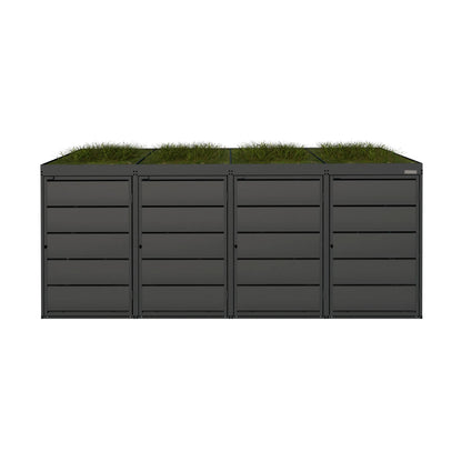 Mülltonnenbox P.BASE • 4 Tonnen