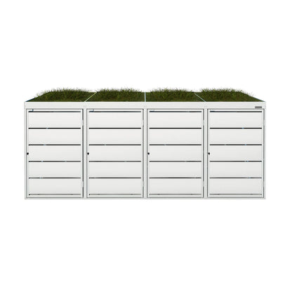 Mülltonnenbox P.BASE • 4 Tonnen