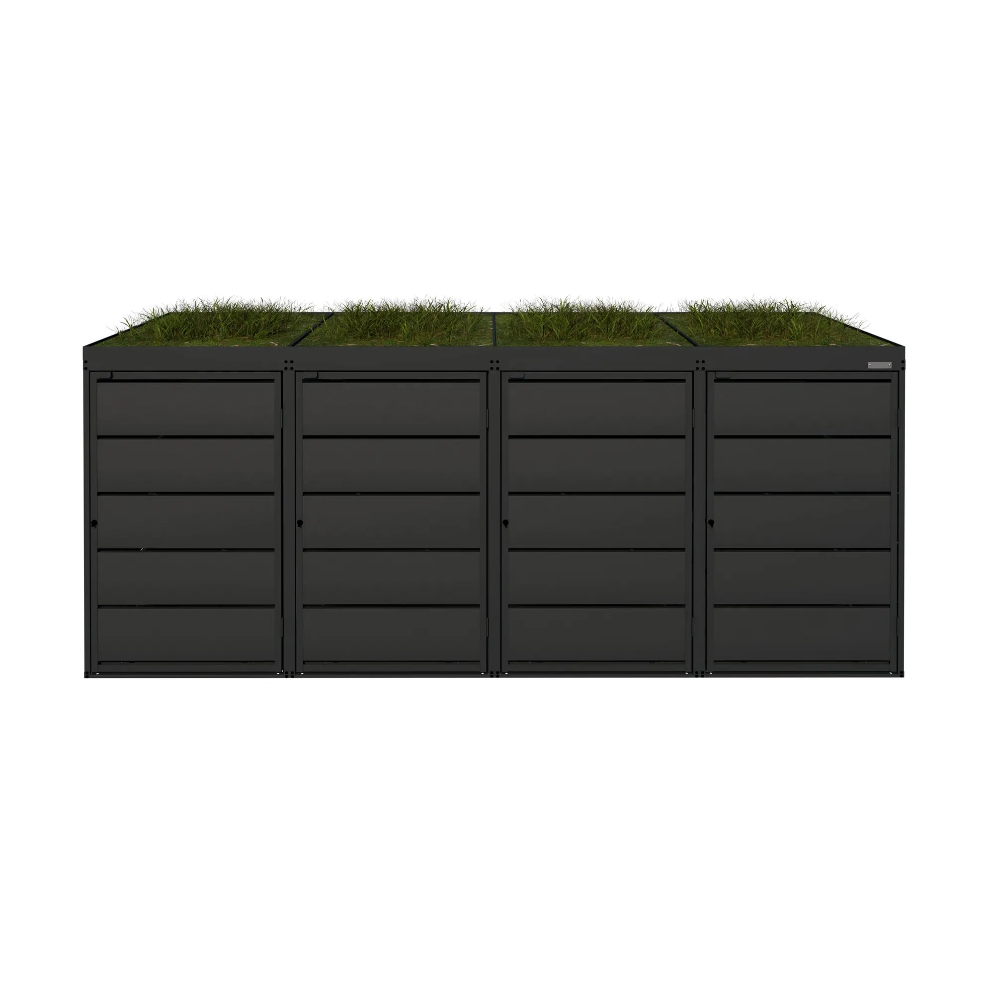 Mülltonnenbox P.BASE • 4 Tonnen