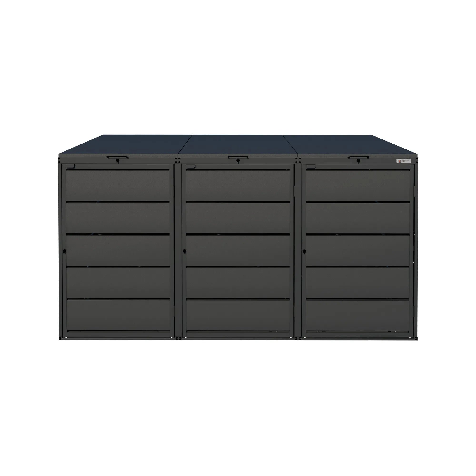 Mülltonnenbox S.BASE • 3 Tonnen