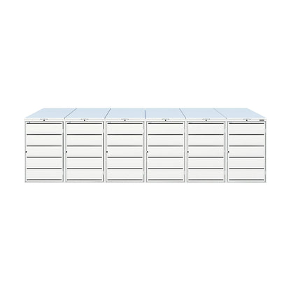 Mülltonnenbox S.BASE • 6 Tonnen