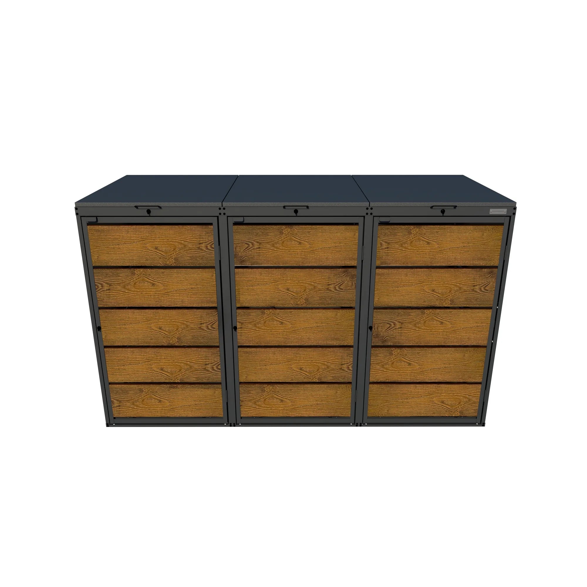 Mülltonnenbox SH.BASE • 3 Tonnen