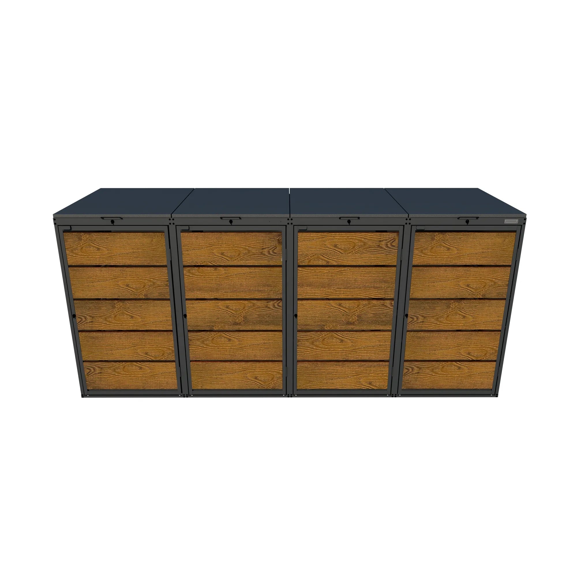 Mülltonnenbox SH.BASE • 4 Tonnen