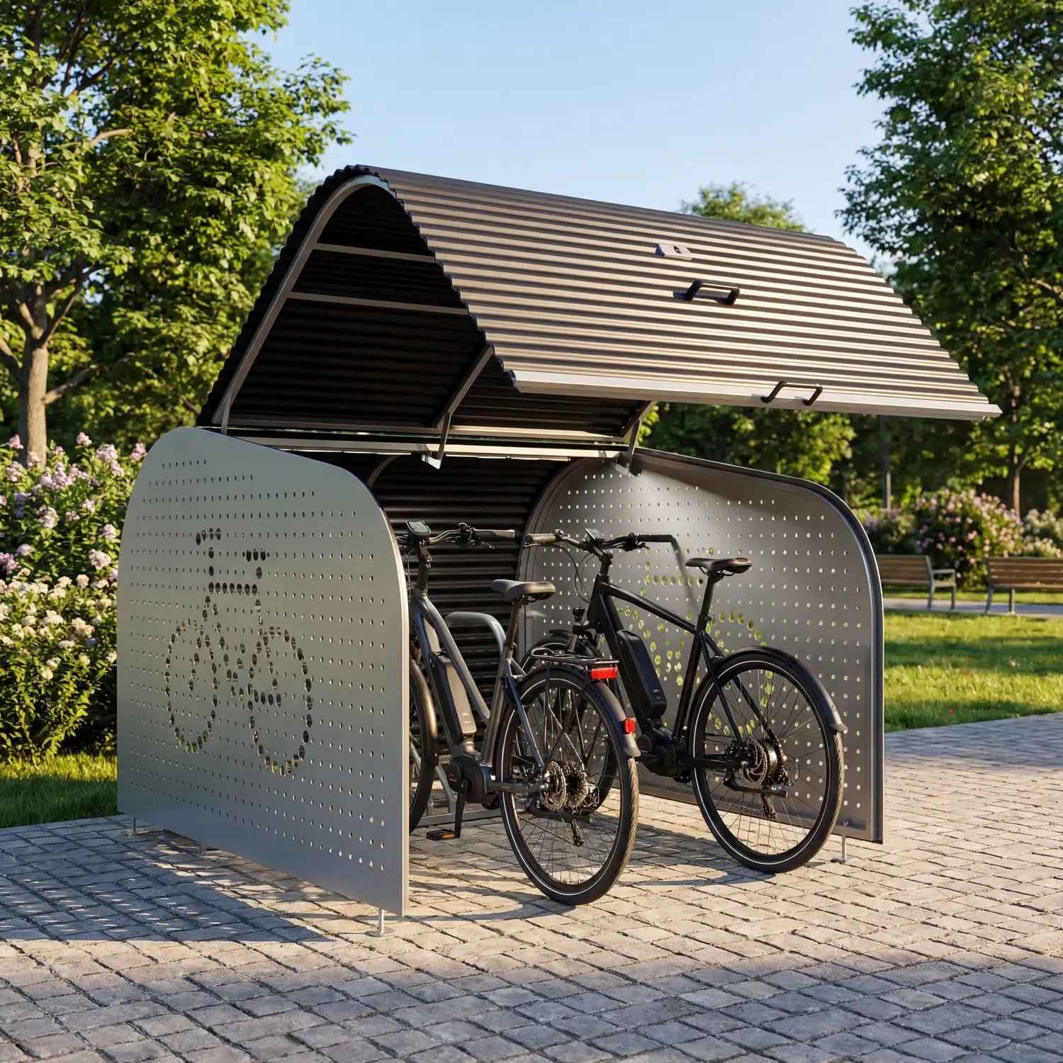 Fahrradgarage VeloHub • O5
