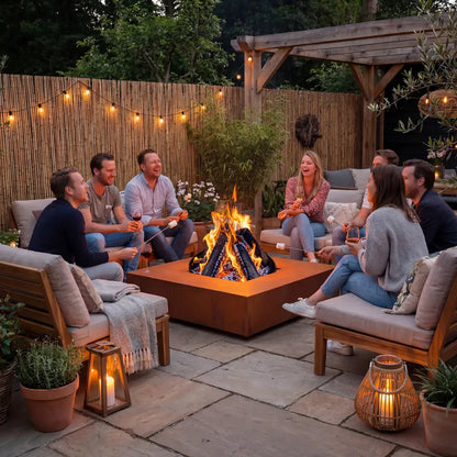 Feuerstelle Q • Cortenstahl