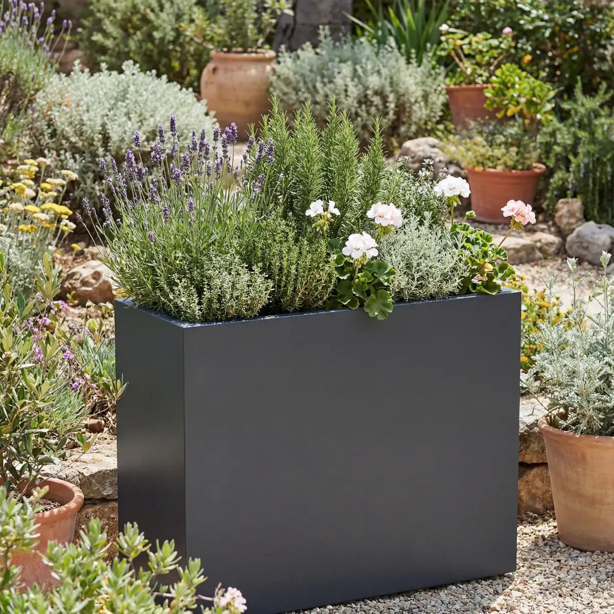 Pflanzkübel H • Aluminium