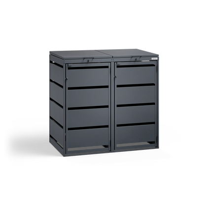 Mülltonnenbox BASE S • 2 Tonnen