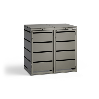 Mülltonnenbox BASE S • 2 Tonnen