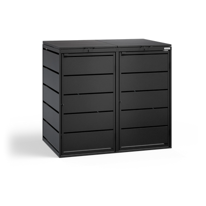 Mülltonnenbox BASE S • 2 Tonnen