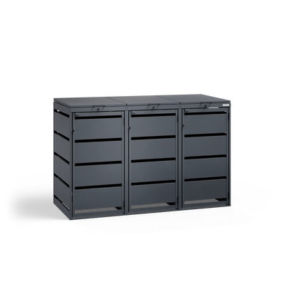 Mülltonnenbox BASE S • 3 Tonnen