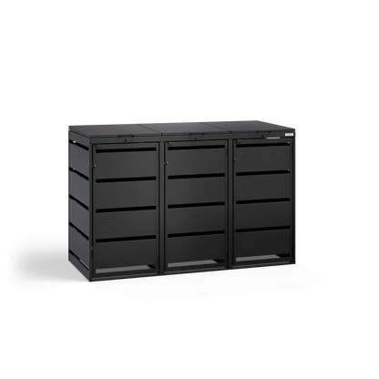 Mülltonnenbox BASE S • 3 Tonnen