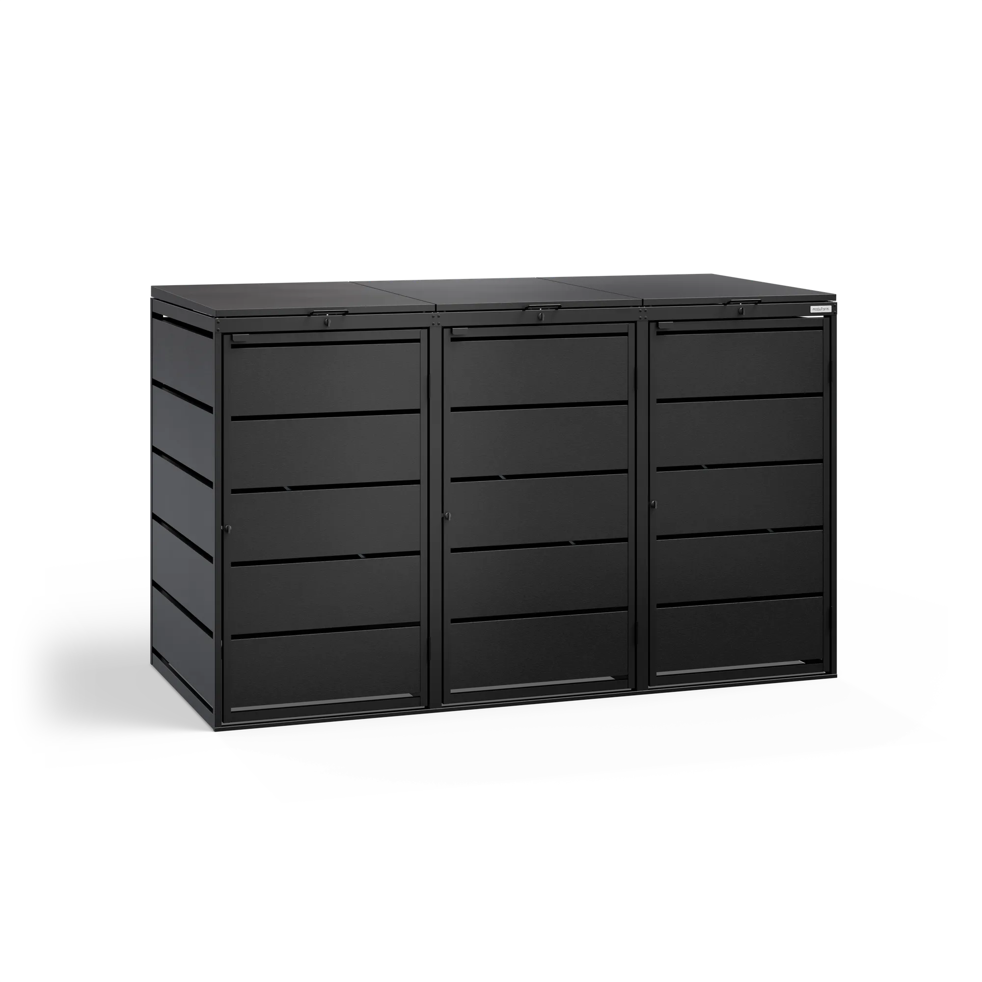 Mülltonnenbox BASE S • 3 Tonnen