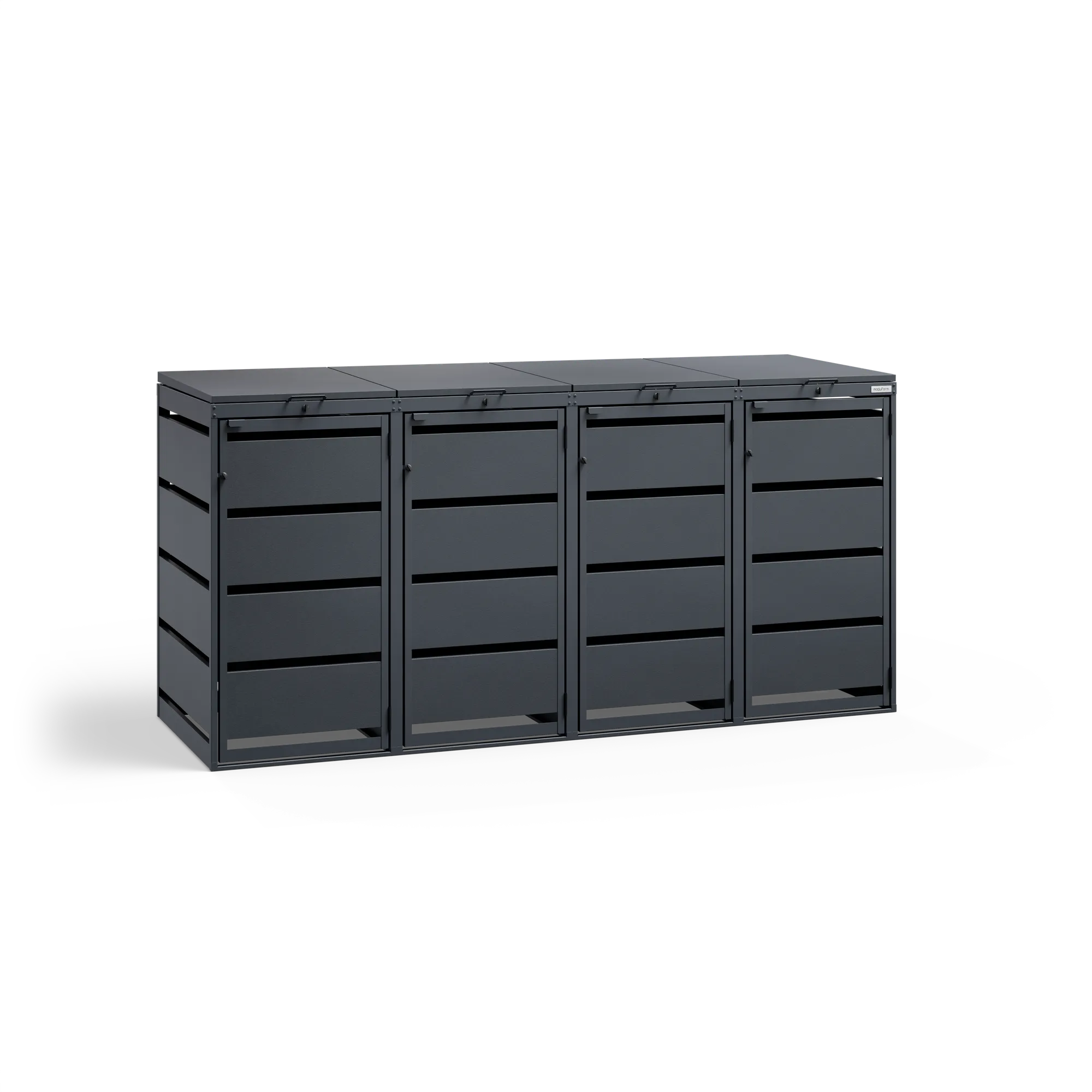 Mülltonnenbox BASE S • 4 Tonnen