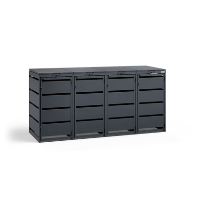 Mülltonnenbox BASE S • 4 Tonnen