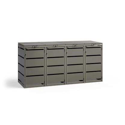 Mülltonnenbox BASE S • 4 Tonnen