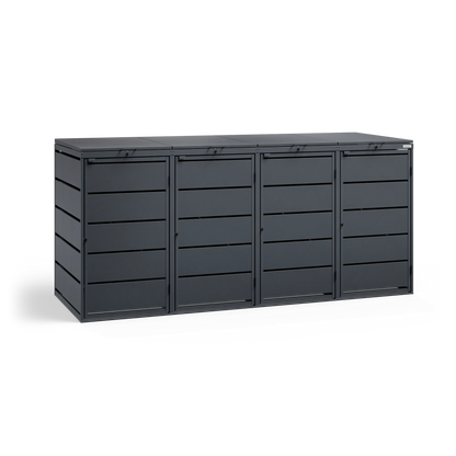 Mülltonnenbox BASE S • 4 Tonnen