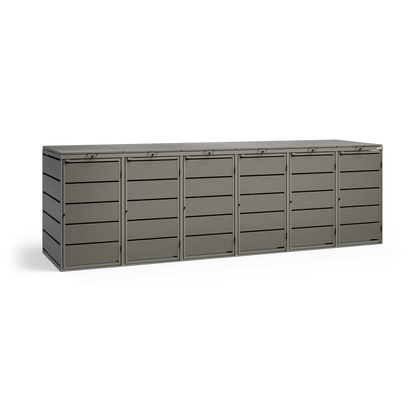 Mülltonnenbox BASE S • 6 Tonnen