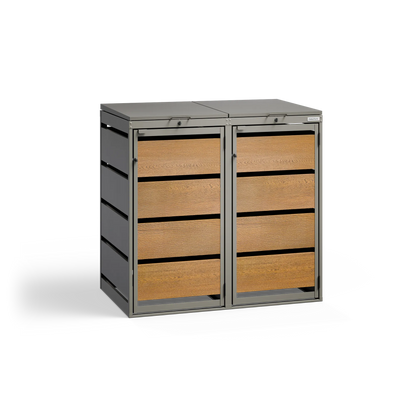 Mülltonnenbox BASE SH • 2 Tonnen