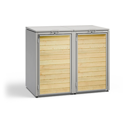 Mülltonnenbox ONE-SH • 2 Tonnen