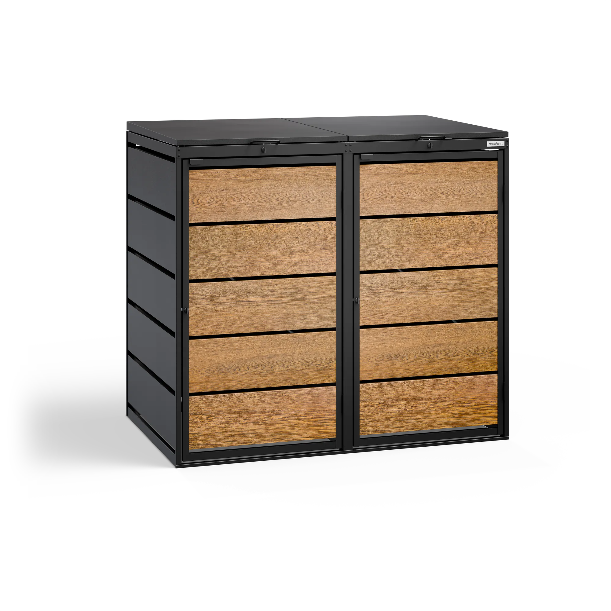 Mülltonnenbox BASE SH • 2 Tonnen