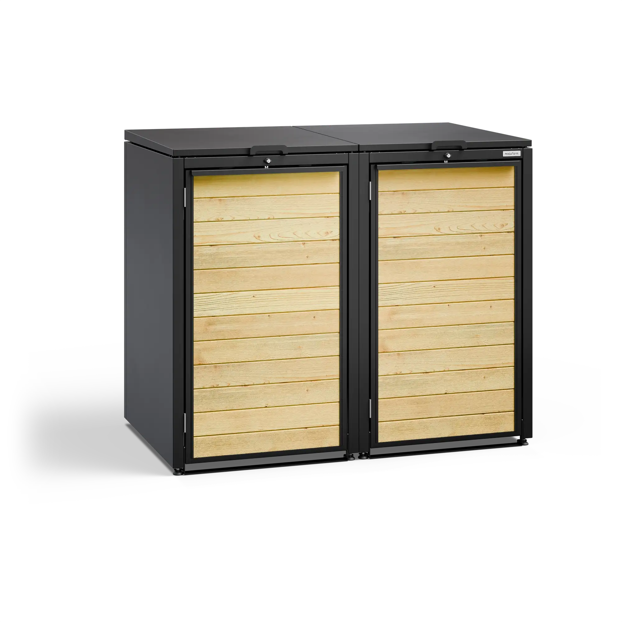 Mülltonnenbox ONE-SH • 2 Tonnen