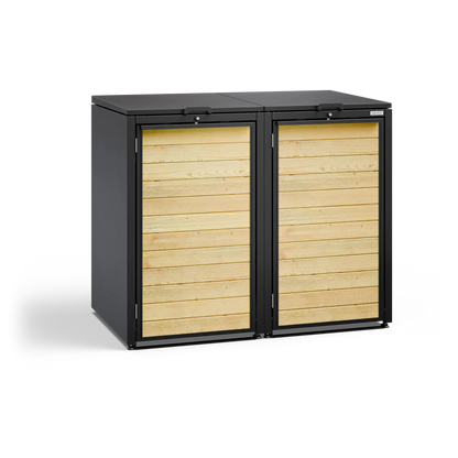 Mülltonnenbox ONE-SH • 2 Tonnen