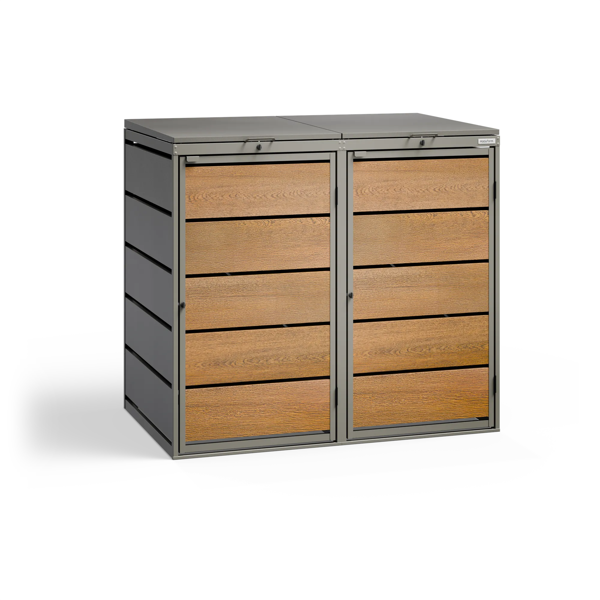 Mülltonnenbox BASE SH • 2 Tonnen