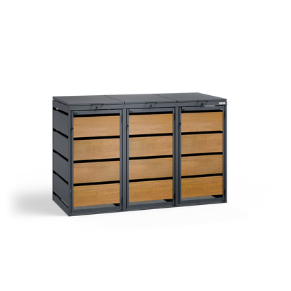 Mülltonnenbox BASE SH • 3 Tonnen