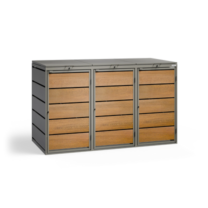 Mülltonnenbox BASE SH • 3 Tonnen