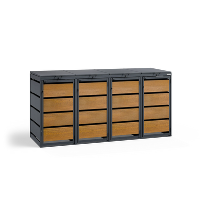 Mülltonnenbox BASE SH • 4 Tonnen