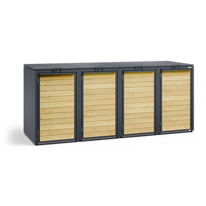 Mülltonnenbox ONE-SH • 4 Tonnen