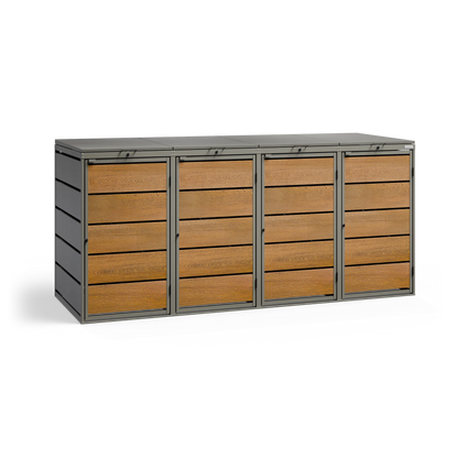 Mülltonnenbox BASE SH • 4 Tonnen