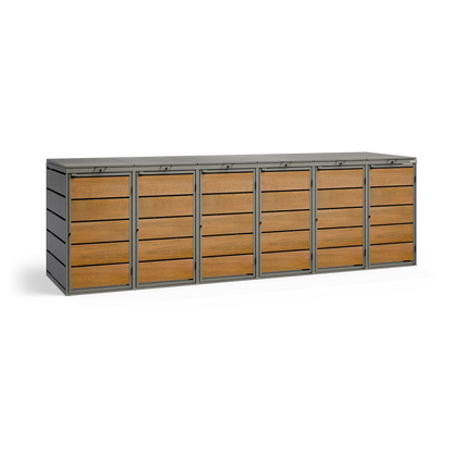 Mülltonnenbox BASE SH • 6 Tonnen