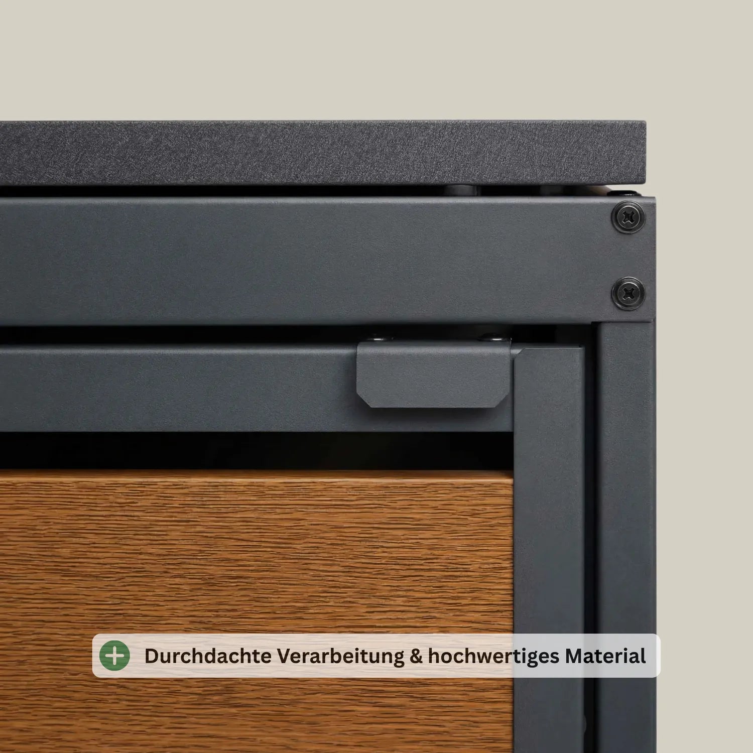 Mülltonnenbox BASE SH • 3 Tonnen