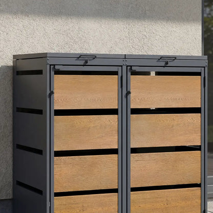 Mülltonnenbox BASE SH • 3 Tonnen