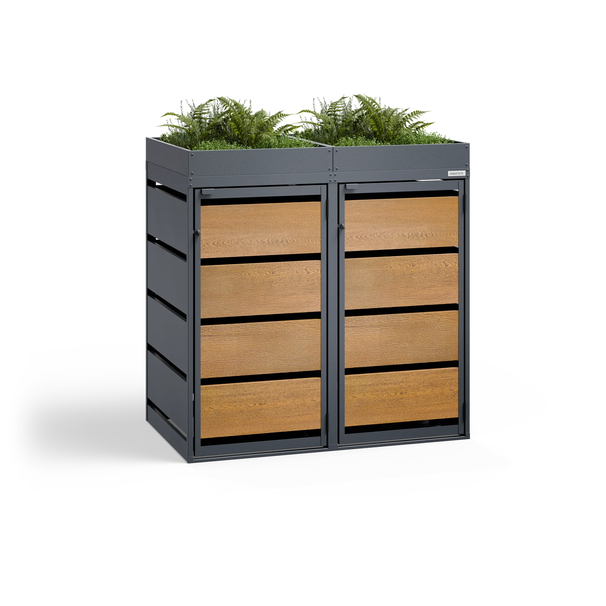 Mülltonnenbox BASE PH • 2 Tonnen