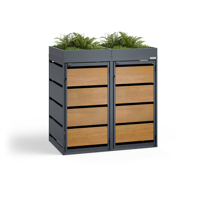 Mülltonnenbox BASE PH • 2 Tonnen