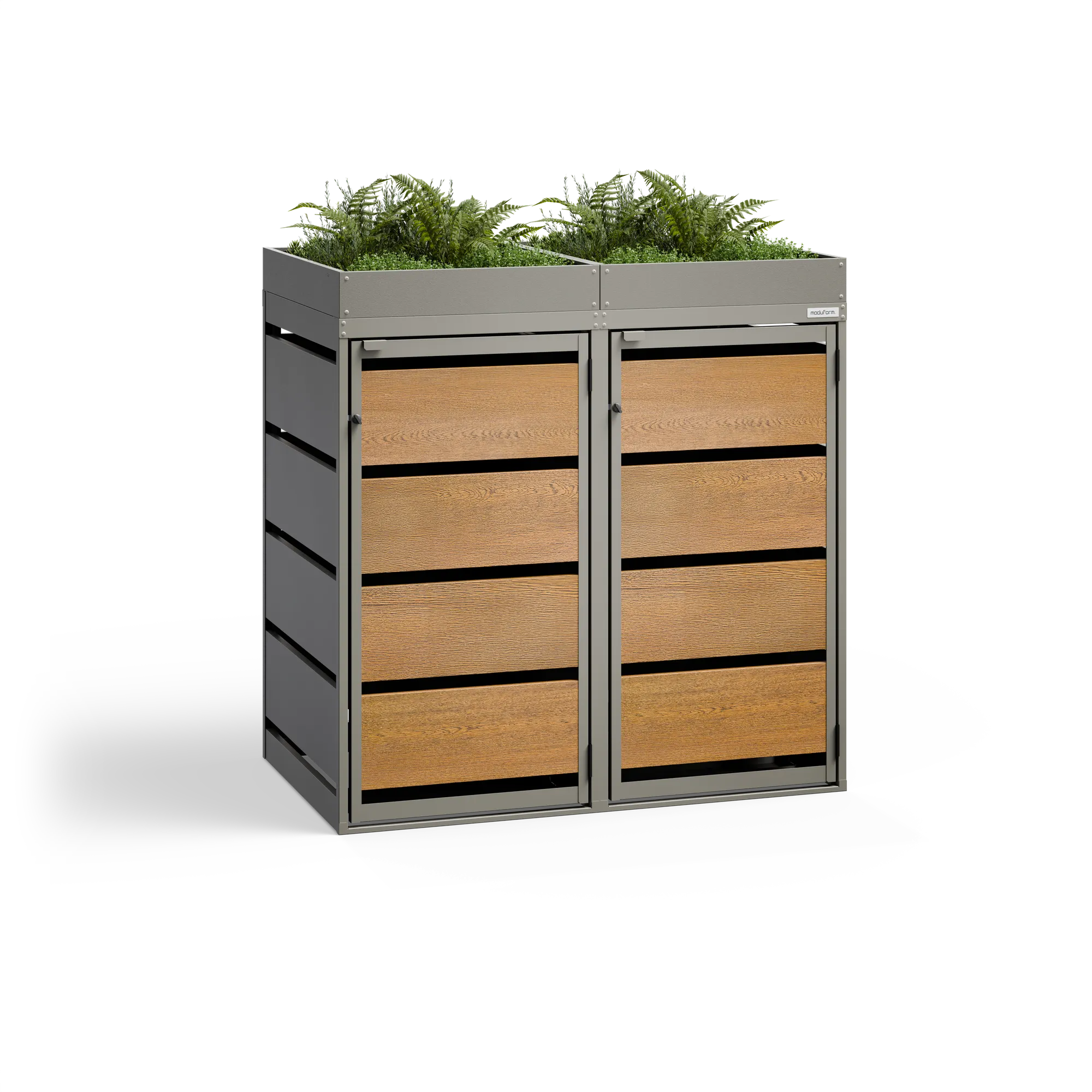 Mülltonnenbox BASE PH • 2 Tonnen