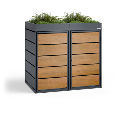 Mülltonnenbox BASE PH • 2 Tonnen