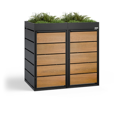 Mülltonnenbox BASE PH • 2 Tonnen