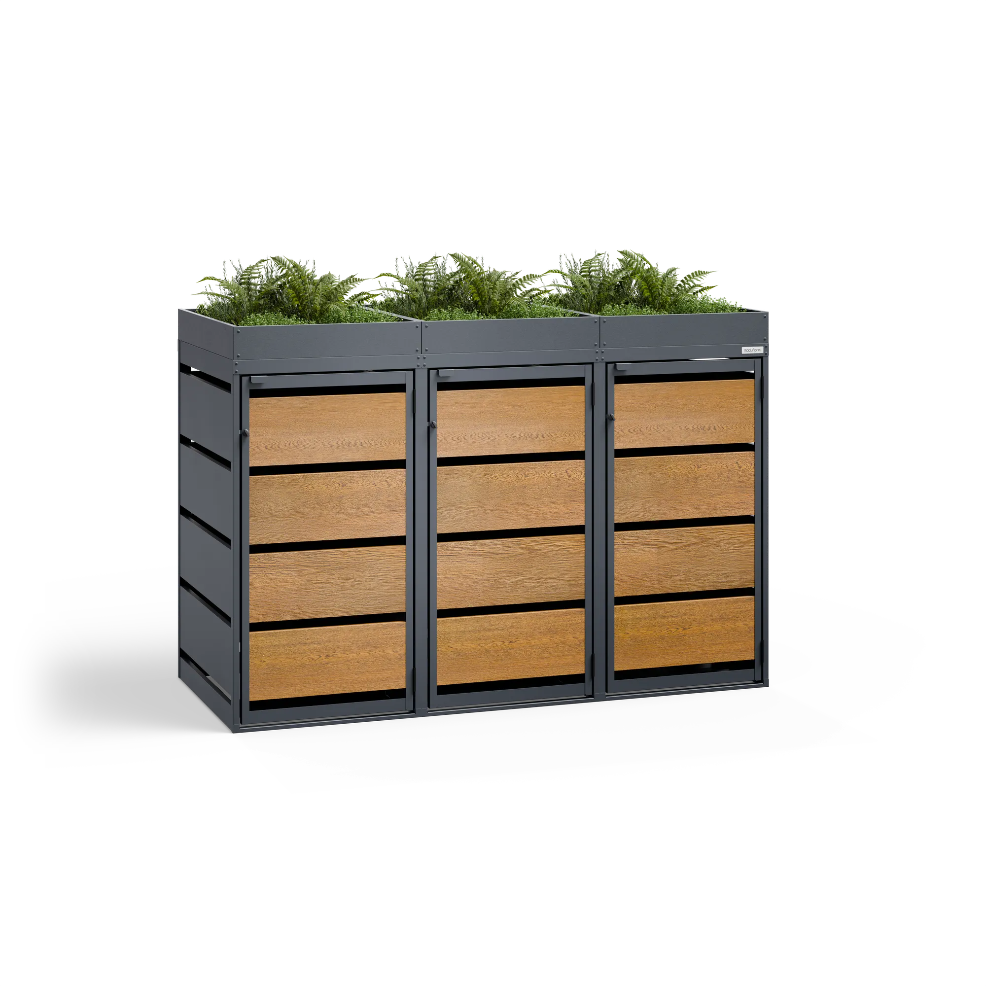 Mülltonnenbox BASE PH • 3 Tonnen