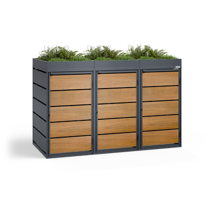 Mülltonnenbox BASE PH • 3 Tonnen