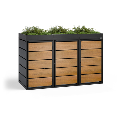 Mülltonnenbox BASE PH • 3 Tonnen