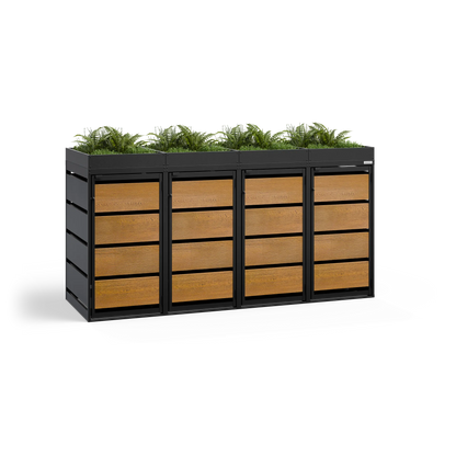 Mülltonnenbox BASE PH • 4 Tonnen