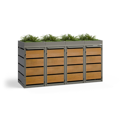 Mülltonnenbox BASE PH • 4 Tonnen