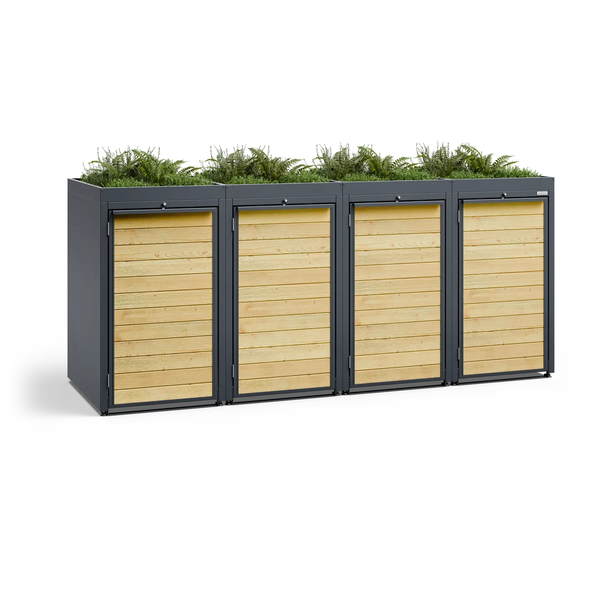 Mülltonnenbox ONE-PH • 4 Tonnen