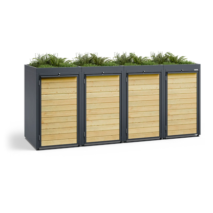 Mülltonnenbox ONE-PH • 4 Tonnen