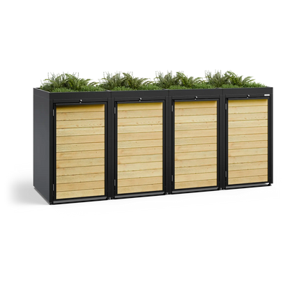 Mülltonnenbox ONE-PH • 4 Tonnen